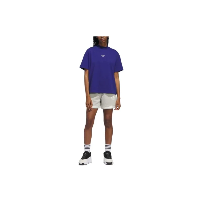 Adidas Originals Casual Shorts Unisex Nubby Gray-1