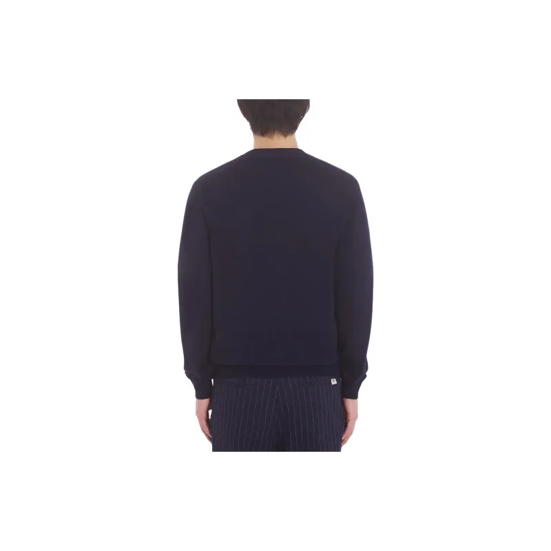 Maison Kitsune Fox Head Patch Knit Cardigan-4