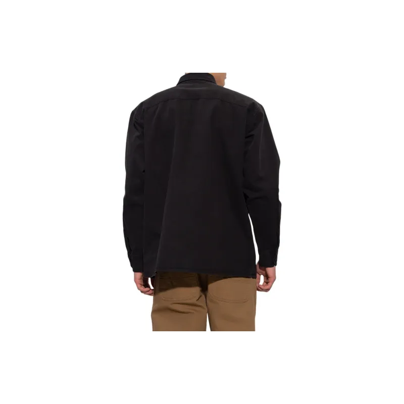 Carhartt WIP Logo patch Cotton Shirt-4