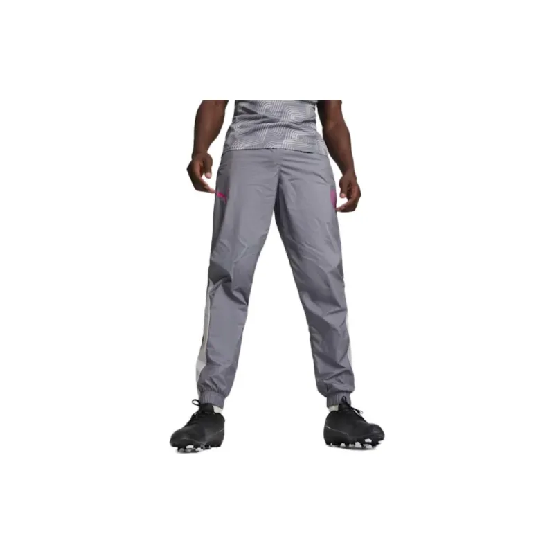 PUMA AC Milan Casual Pants Men's Gray-2