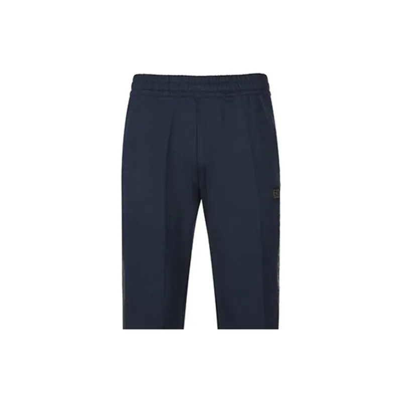 EMPORIO ARMANI FW22 Knitted Sweatpants Men's Marine Blue-3