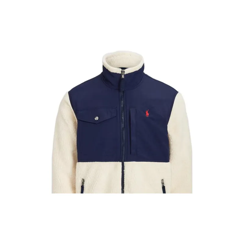 Polo Ralph Lauren Logo-embroidered Zip-up Fleece Jacket-4