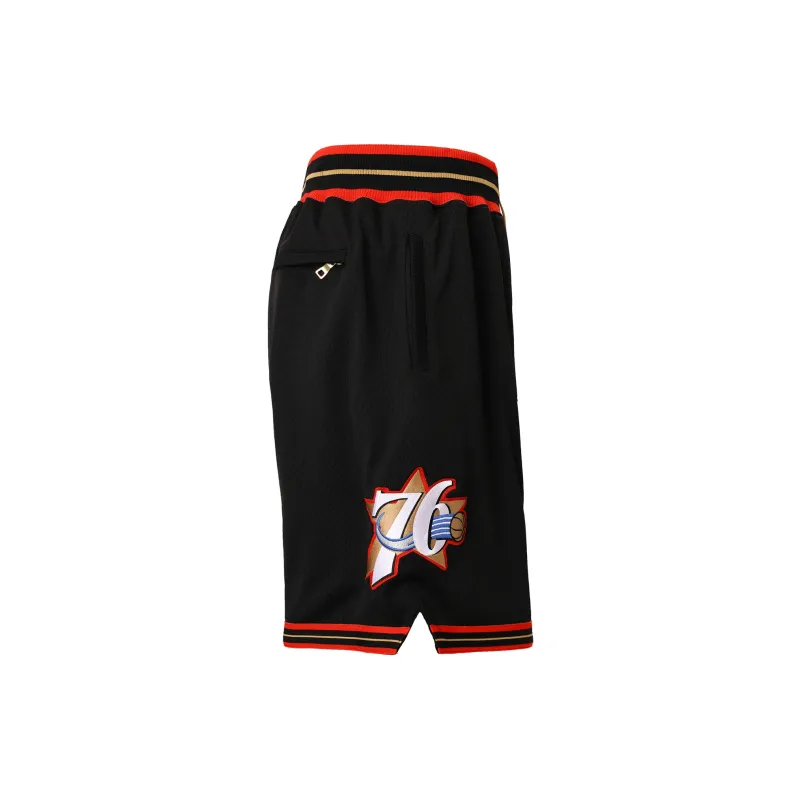 Mitchell & Ness x Just Don Basketball Shorts Unisex Black-1