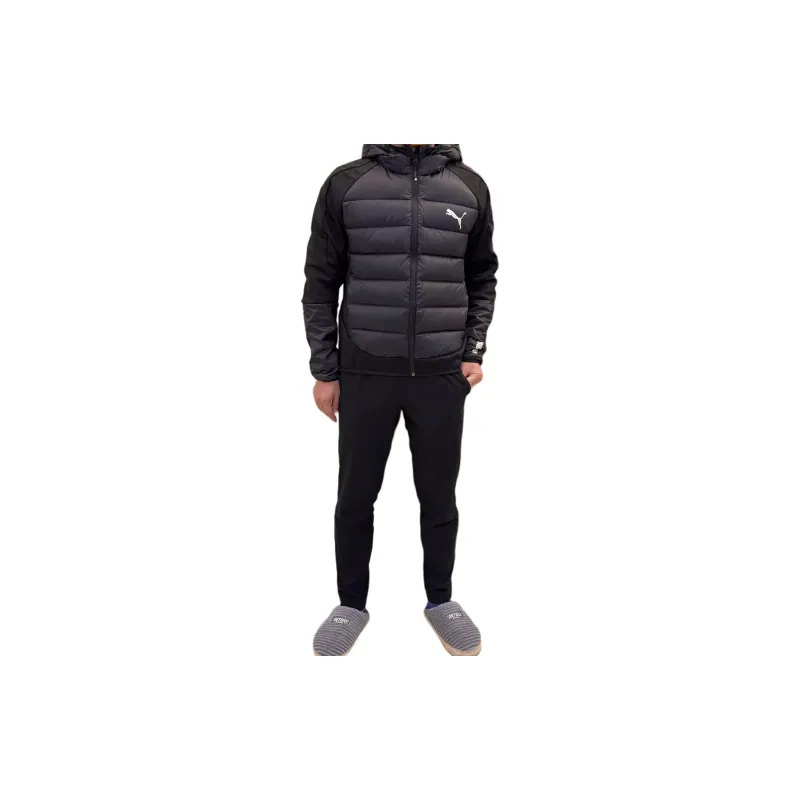 Puma Regular Fit Puffer Jacket Black-2