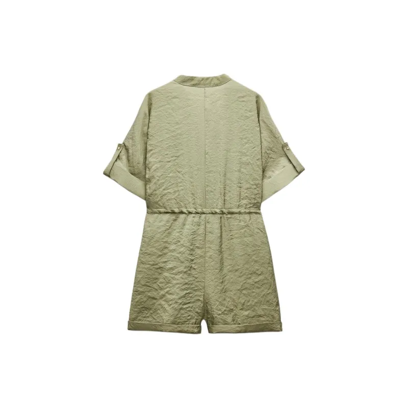 ZARA Jumpsuits Women's Green-1