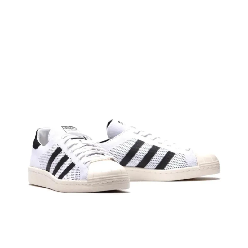 Adidas Originals Superstar 80s Primeknit Ftwwhite/Cbalck-2