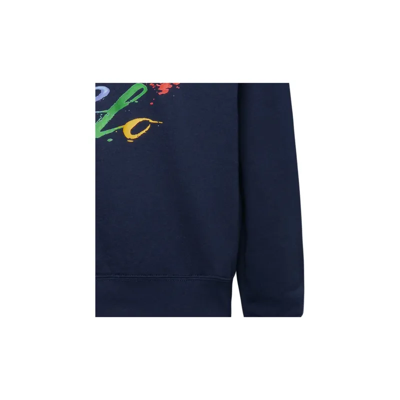 Polo Ralph Lauren Bear Printed Drawstring Hoodie-8