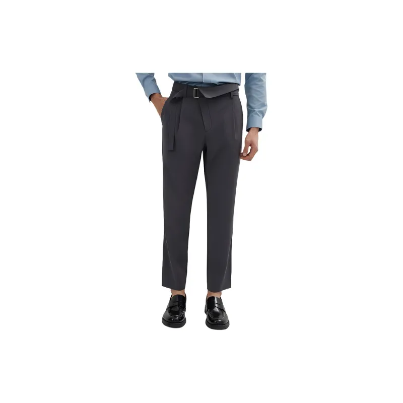 ZIOZIA Suit Trouser Men's Charcoal Gray-2