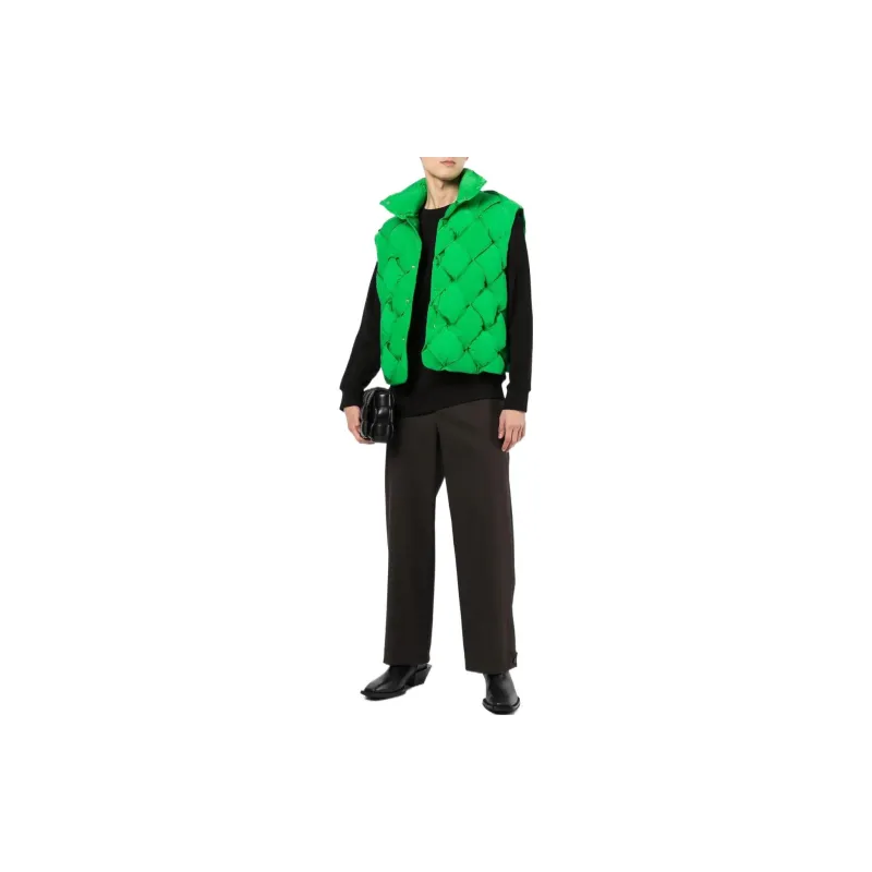 Bottega Veneta FW22 Vest Men's Green-2
