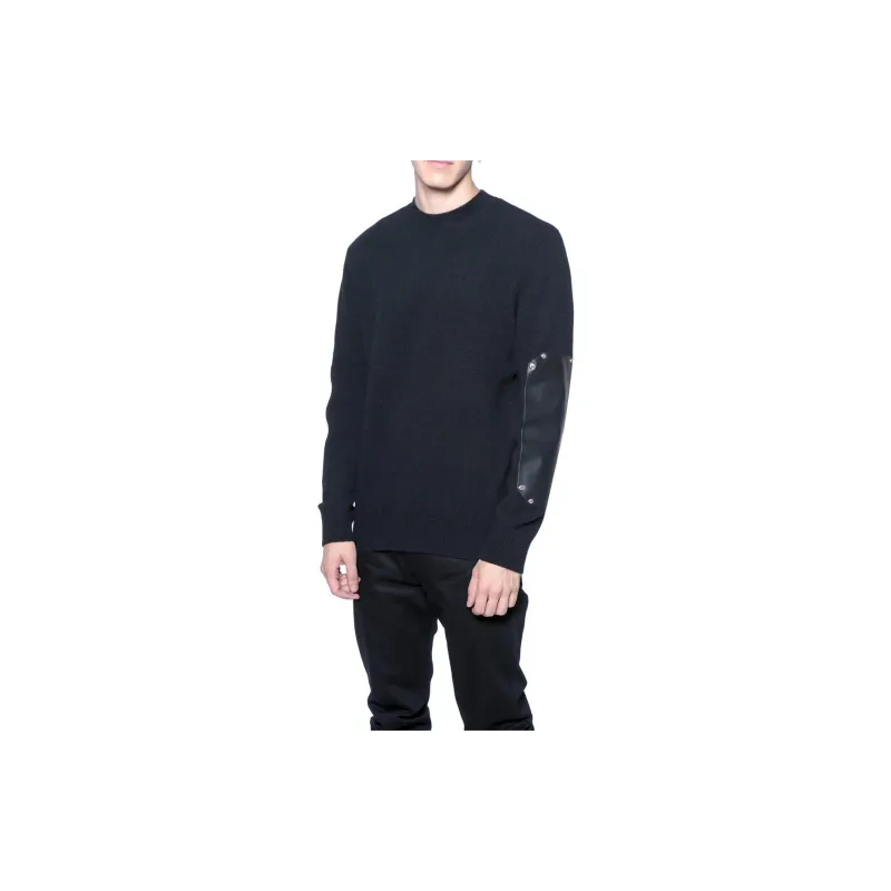 Givenchy Patch Detailed Crewneck Jumper-1