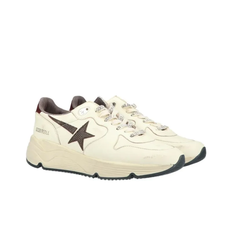 Golden Goose Running Sole Low Top Casual Shoes Women's Beige-2