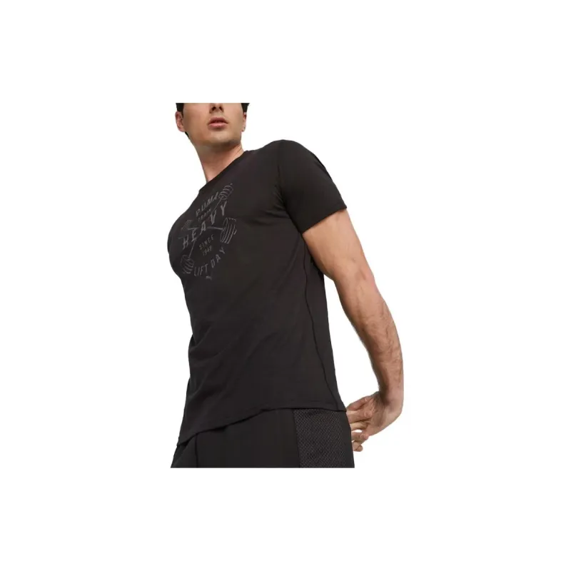 PUMA TRACK MEET T-Shirts Men Black-3