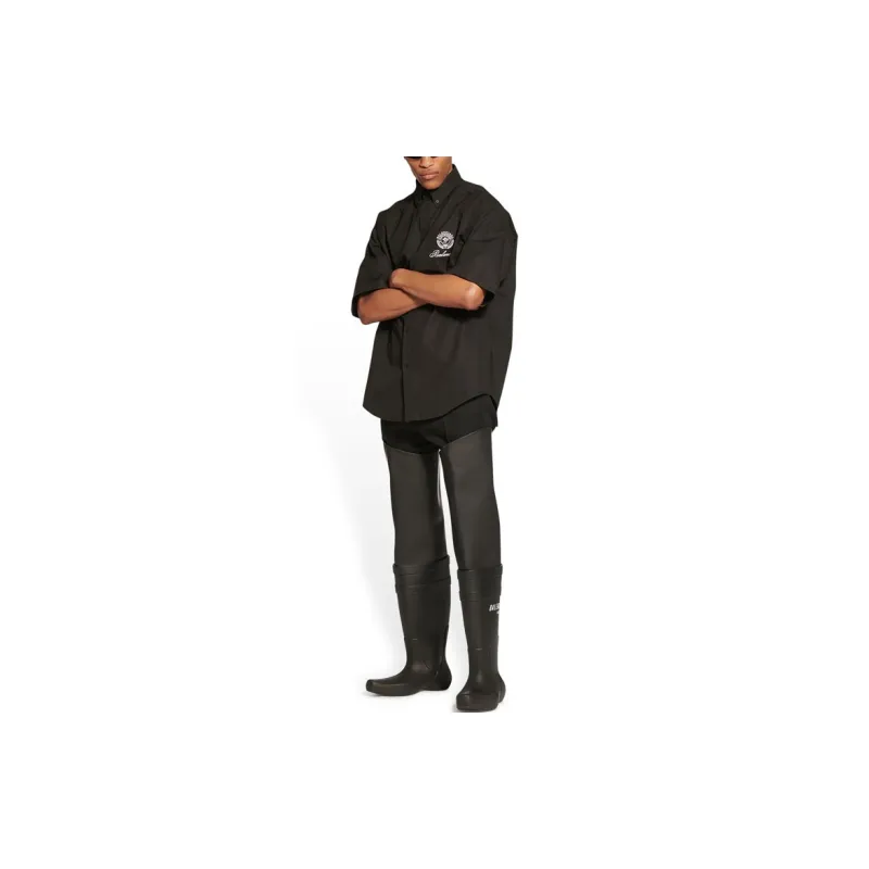 Balenciaga Chinese Valentine's Day FW22 Shirt Unisex Black-2