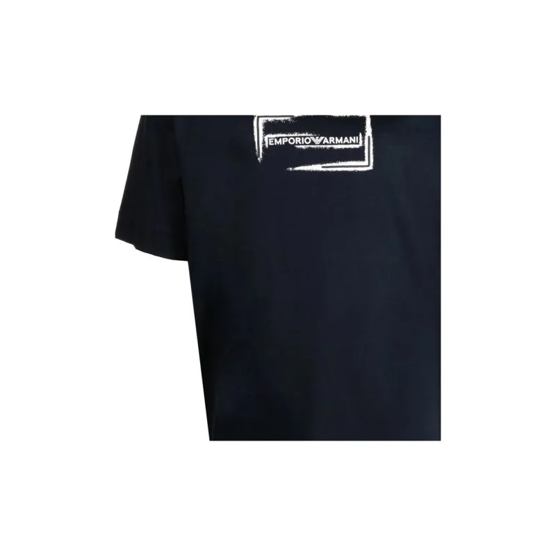 EMPORIO ARMANI SS23 T Shirt Men's Marine Blue-5