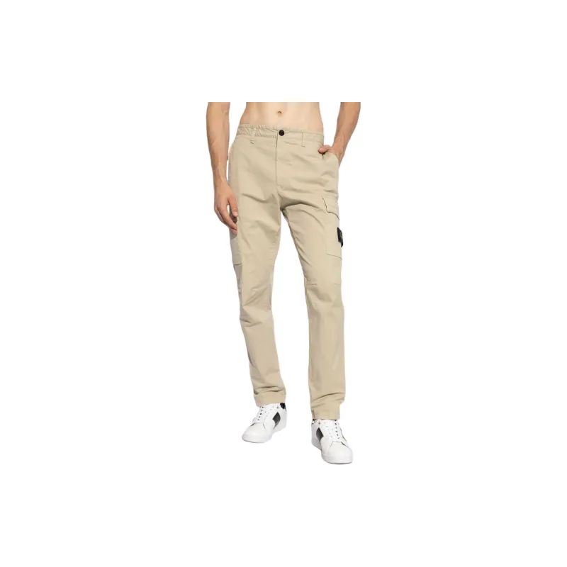 STONE ISLAND Compass Patch Cargo Trousers-3
