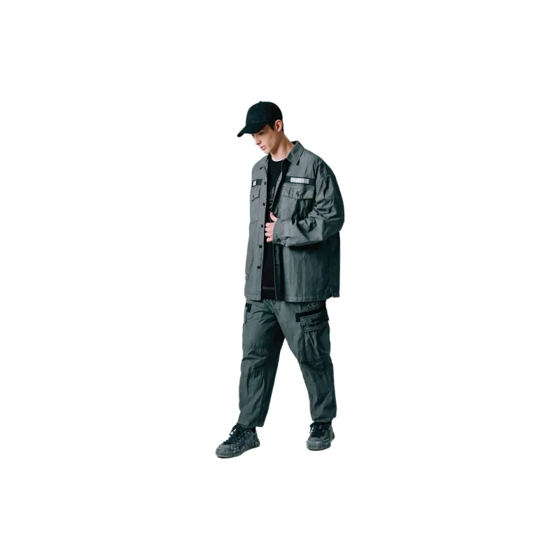Aape Logo tape Cotton blend Shirt-2