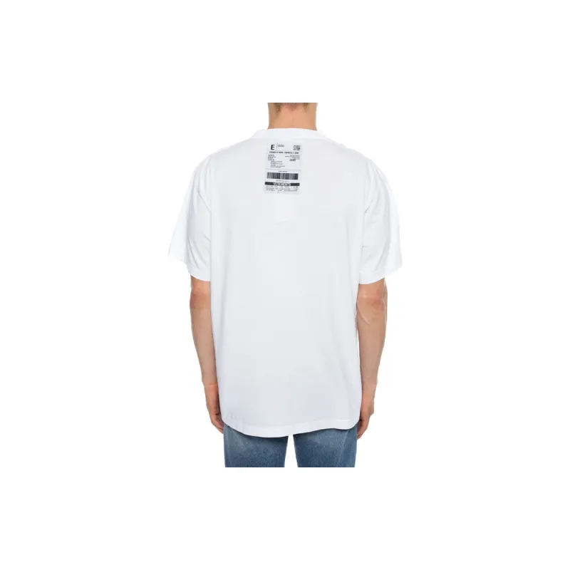 Vetements T-Shirts Men White-3