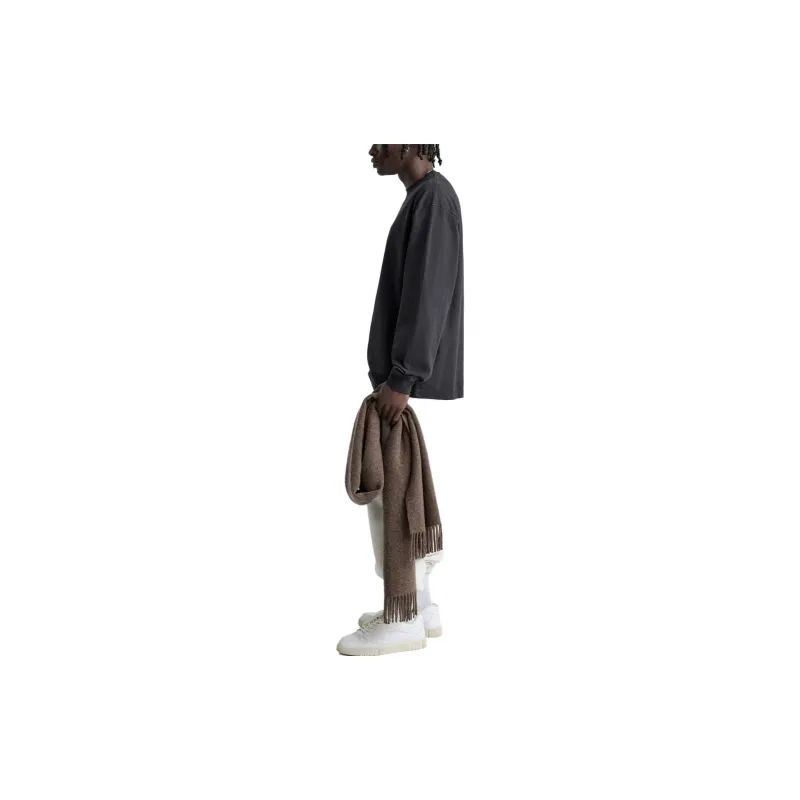 ZARA T-Shirts Men Washed Black-3