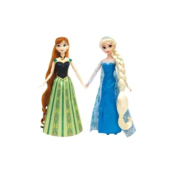 Disney Aisa Disney Frozen 2 Anna Princess Set Ball Jointed Dolls