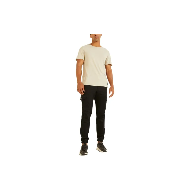 GUESS Cargo Pants Men Black-1