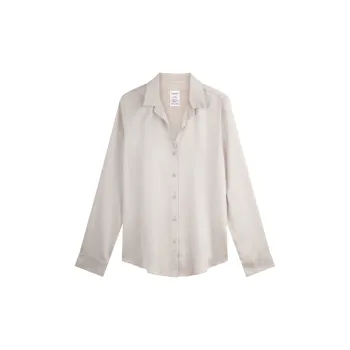 CALVIN KLEIN Pajama Tops Women's Beige Apricot
