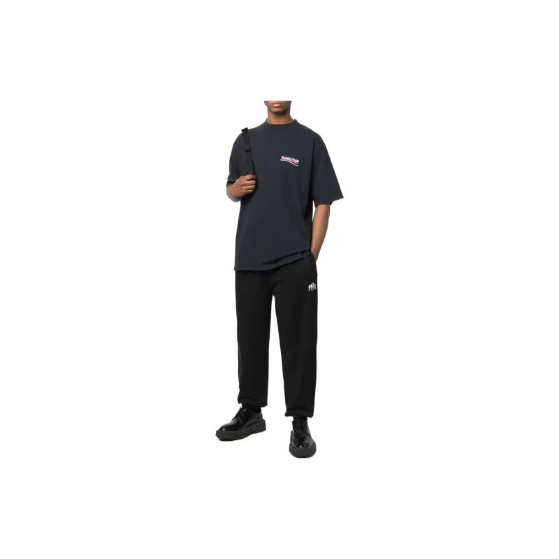 Balenciaga Sporty B Stretch Knee Sweatpants-1