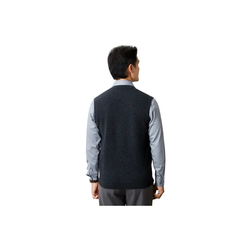 H YXIANG Cashmere Sweaters Men-4