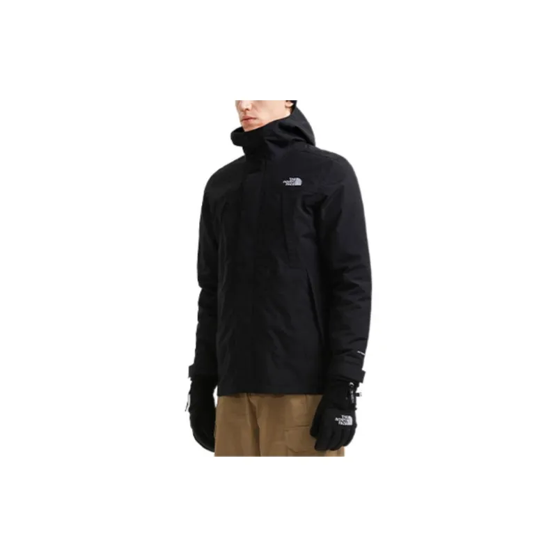 THE NORTH FACE Waterproof And Windproof Windbreaker Jacket Men's Black-3