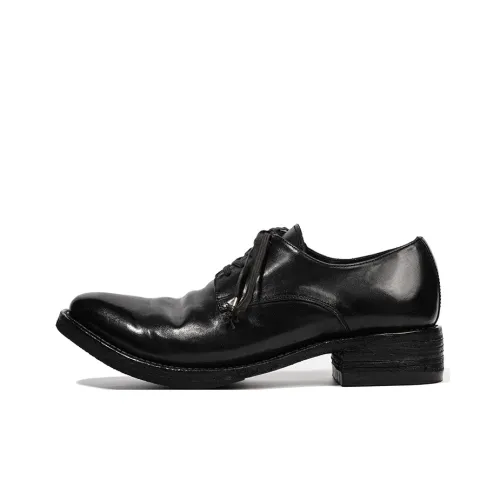 Dreambox Dress Shoes Men Low Top Black
