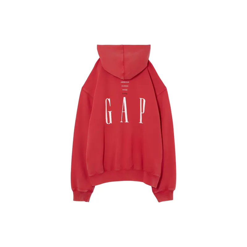 GAP 55th Anniversary Limited Edition Series Sweatshirts Unisex Red-1