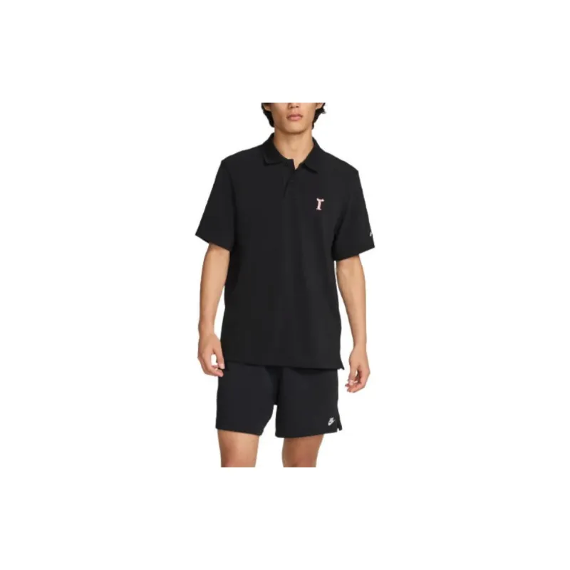 Nike Polo Shirts Men Black-2