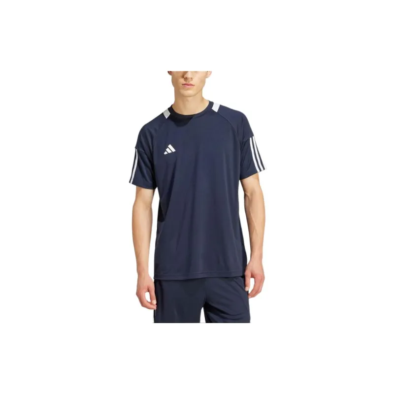 Adidas AEROREADY SERENO T Shirt Men's Legend Ink/White-1