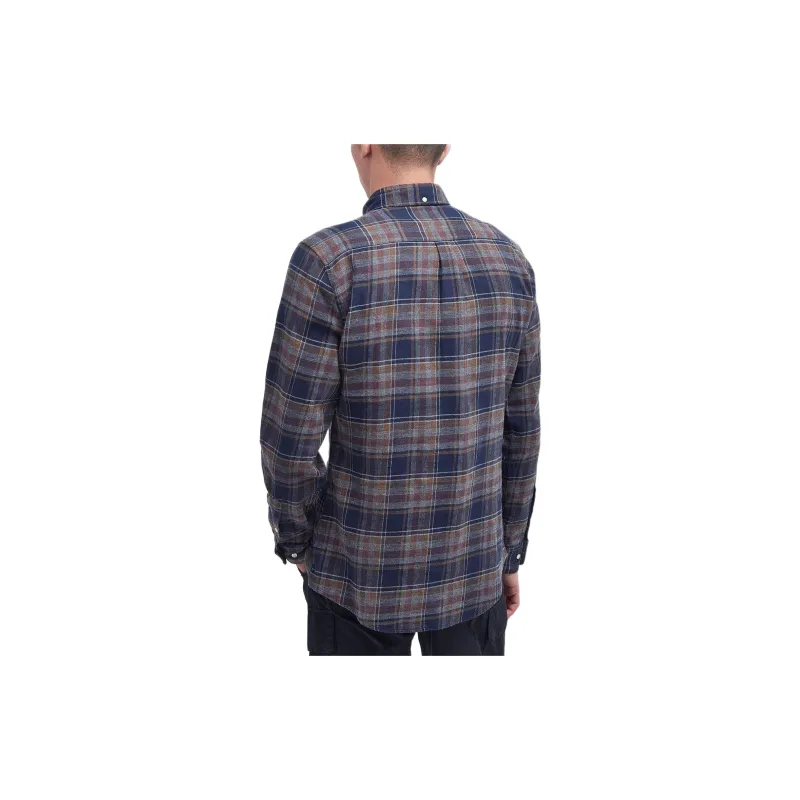 BARBOUR Eddleston Tailored Shirt Shirt Men's Navy-3
