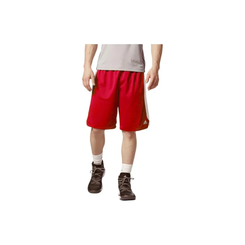 Adidas Basketball Shorts Unisex Red-3
