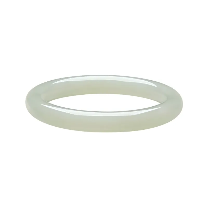 ZHOU LIU FU Bangles Green Jade Women's-5