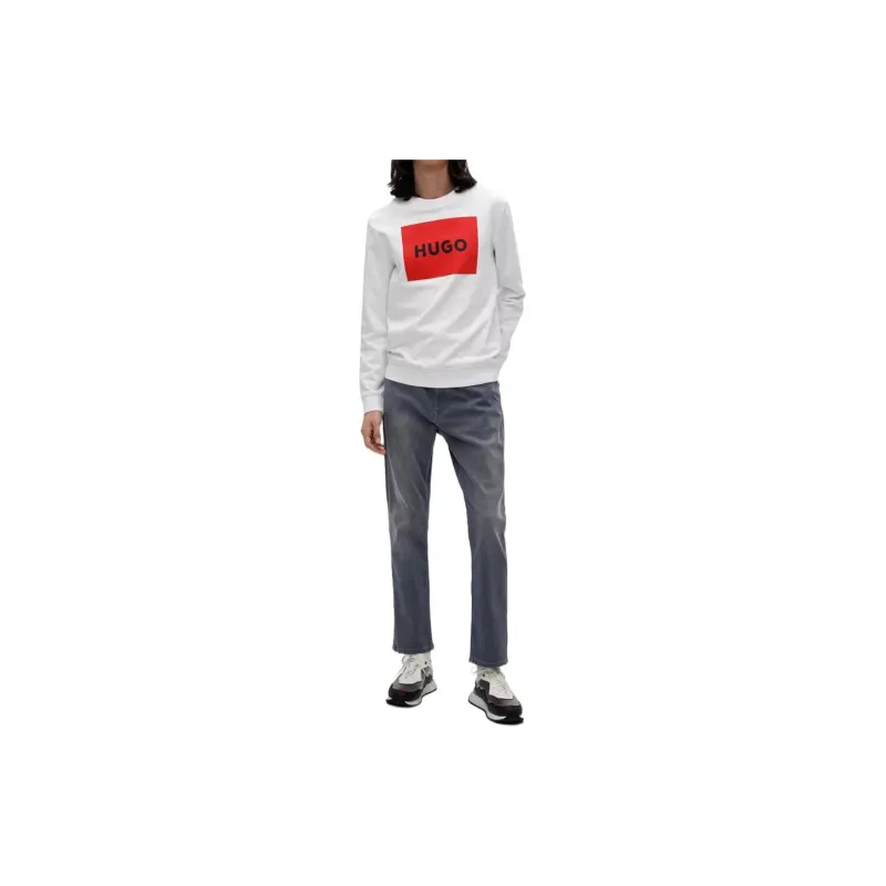 HUGO BOSS Logo print Cotton Sweatshirt-1