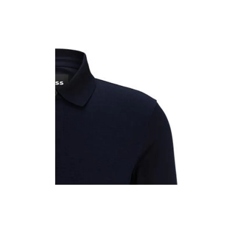 HUGO BOSS SS24 Polo Shirt Men's Dark Blue-4