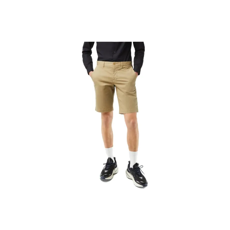 LACOSTE Casual Shorts Men Yellow Brown-1