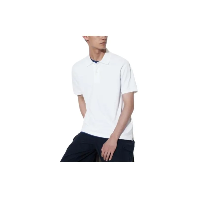 UNIQLO Polo Shirts Men White-1