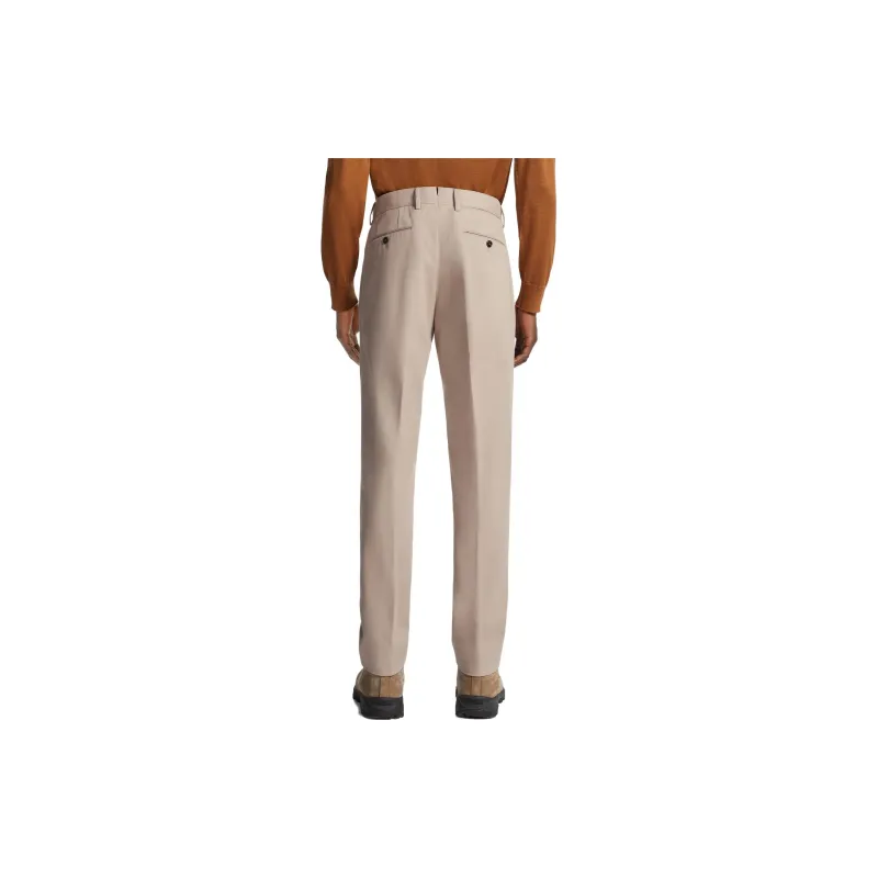 Ermenegildo Zegna Mid Rise Cropped Chinos-6