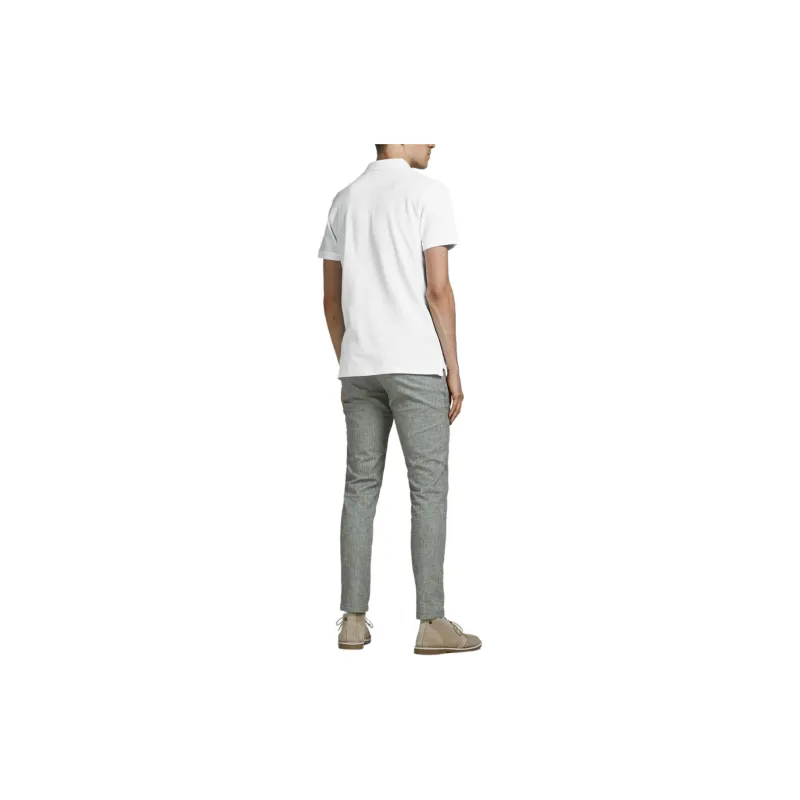 JACK JONES· Polo Shirt Men's White-2