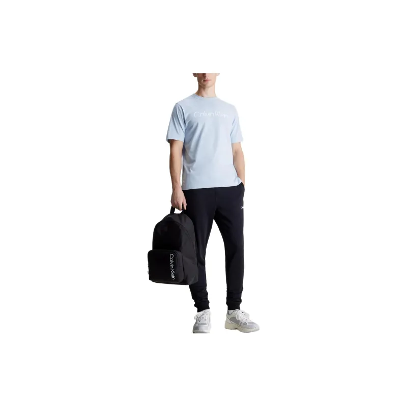 CALVIN KLEIN T Shirt Men's Sky Blue Europe Version-1