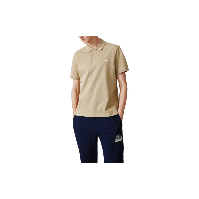 LACOSTE Polo Shirts Men Camel-1