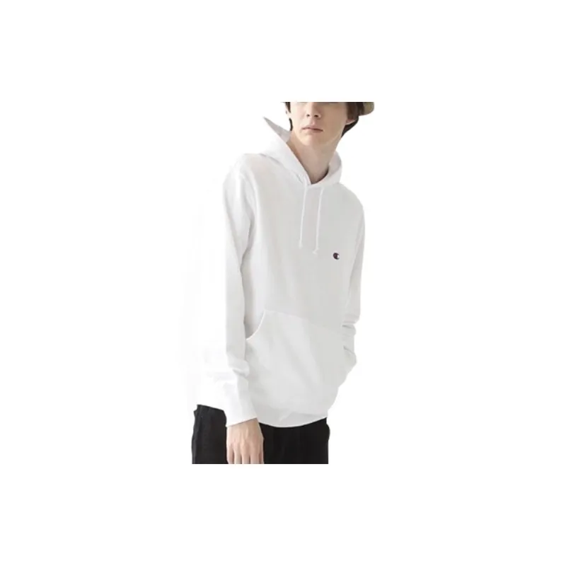 Champion Sweatshirt Japan Version Unisex White-4