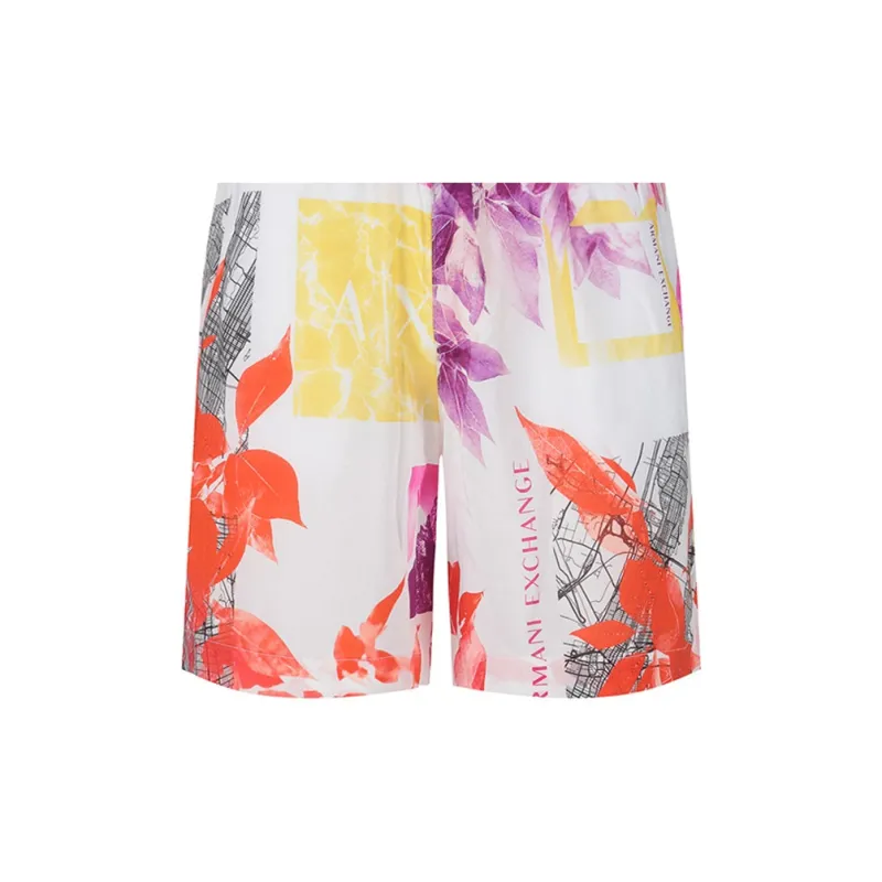 ARMANI EXCHANGE Casual Shorts Men White-3