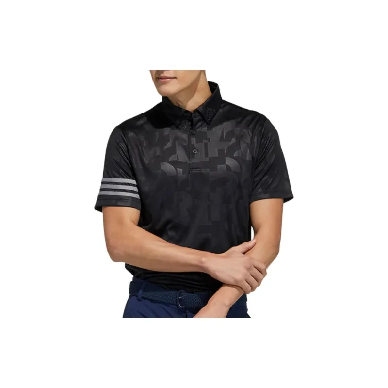 Adidas Polo Shirts Men Black-1
