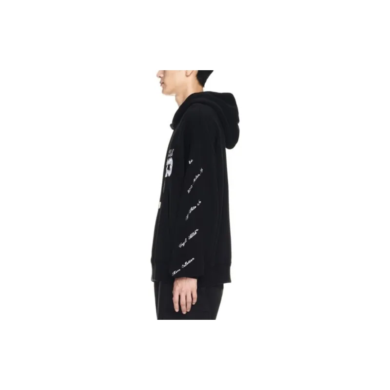 OFF WHITE 23 Logo Skate Hoodie -3