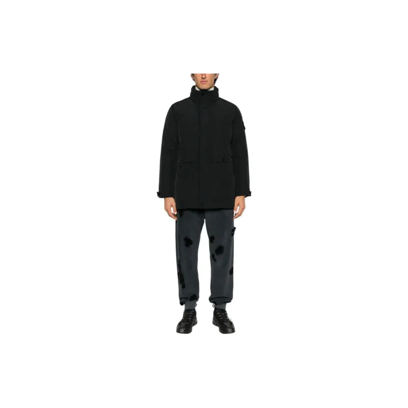 STONE ISLAND Jackets Coats Men's Black-3