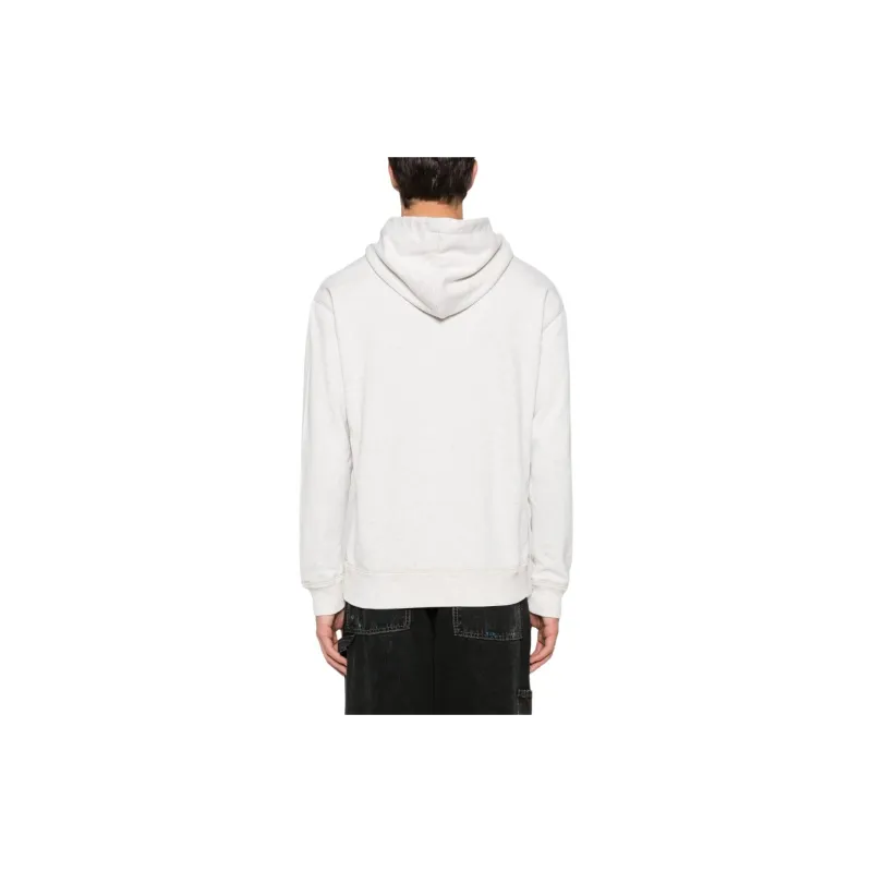 ISABEL MARANT Matte Logo Printed Drawstring Hoodie-2