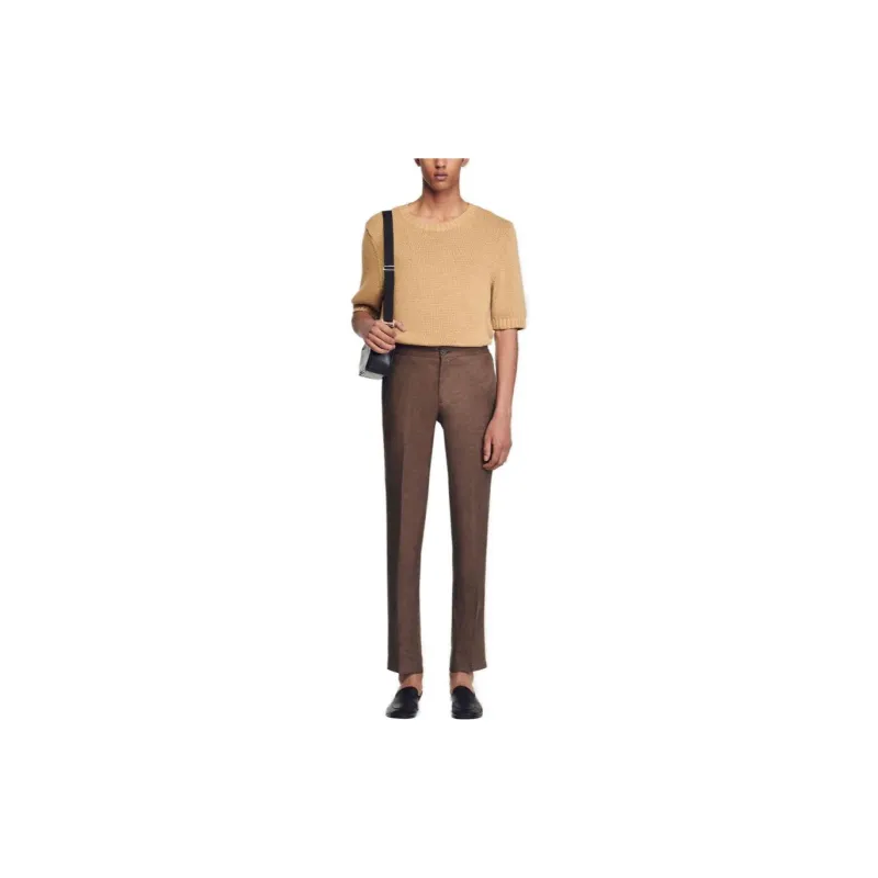 Sandro Suit Trouser Men's Taupe-1
